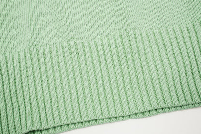 Weißes Herz Sweater