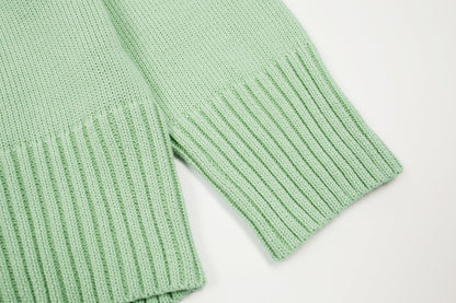 Weißes Herz Sweater